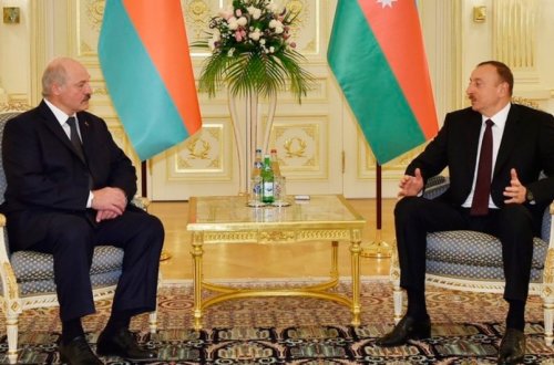 Aleksandr Lukaşenko Azərbaycan Prezidentini təbrik edib