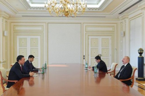 Azərbaycan Prezidenti Türk Dövlətləri Təşkilatının baş katibini qəbul edib - YENİLƏNİB