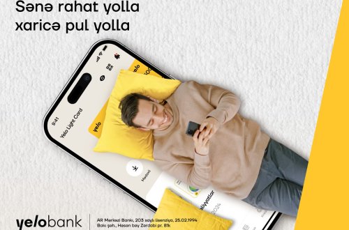 Yelo App ilə xaricə asanlıqla pul göndər