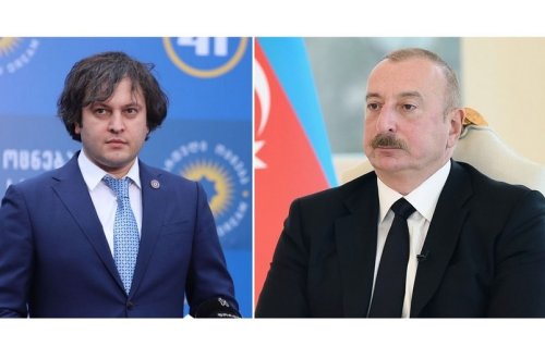 Gürcüstanın Baş naziri İlham Əliyevi təbrik edib