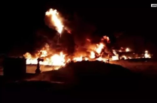 İran silahlı qüvvələri ABŞ-ın Suriyadakı bazasına hücum edib