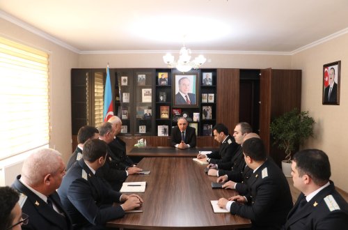 Baş prokuror Saatlı rayonunda vətəndaşları qəbul edib