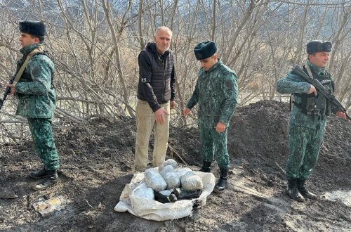 İrandan Azərbaycana 12 kiloqrama yaxın narkotik keçirilməsinin qarşısı alınıb