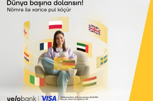 Yelo App-də xaricə pul köçürmək üçün mobil nömrə yetərlidir