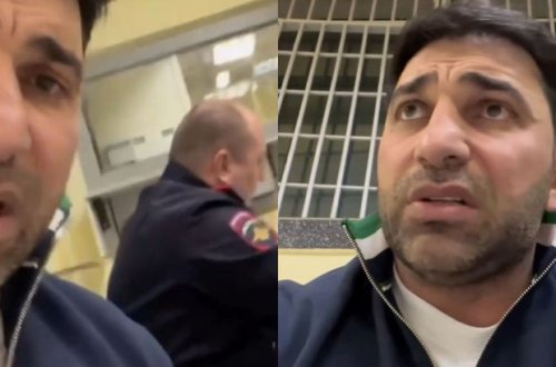 Kamil Zeynallının Rusiyada saxlanılma görüntüləri - YENİLƏNİB + VİDEO