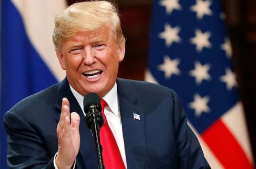 Tramp Rusiyanı Napoleon və Hitleri məğlub edən “müharibə maşını” adlandırıb