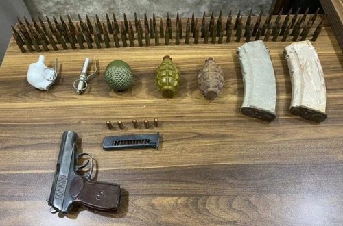 Xankəndidə xeyli silah-sursat aşkarlanıb