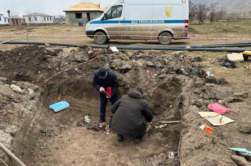 Xocalıda aşkarlanan kütləvi məzarlıqdan FOTOLAR