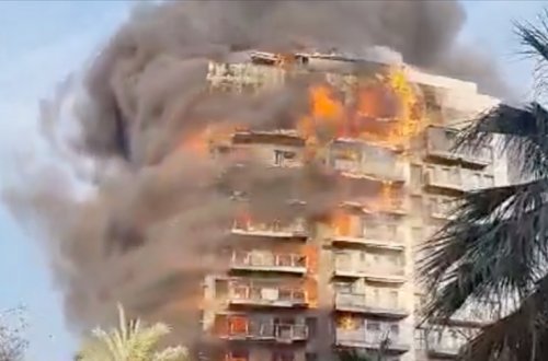 İspaniyanın Valensiya şəhərində mənzildə baş verən yanğında 4 nəfərin öldüyü bildirilib