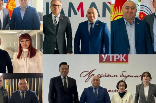 Aqil Ələsgər Qırğız Respublikasının öndə gələn media qurumlarında görüşlər keçirdi - FOTO