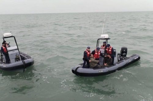 Xəzərdə sürətli TƏQİB: Azərbaycanın dəniz sərhədini pozanlar saxlanılıblar - ANBAAN VİDEO + FOTO