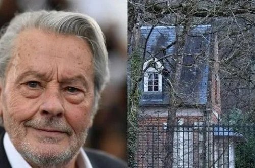 Məşhur fransız aktyoru Alen Delonun evindən çıxanlar şoka düşüb