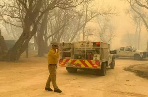 Texasda meşə yanğınları nəticəsində 1 nəfər öldü