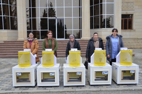 “Şəhərdən Kəndə” və AFAQ layihələri çərçivəsində Kürdəmirdə fermerlərə təlim keçirilib