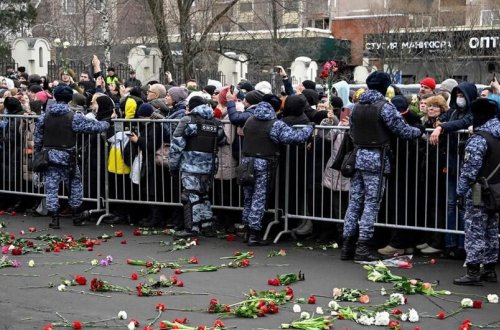 Rusiyada Navalnı ilə vida günü 100-ə yaxın insan saxlanılıb