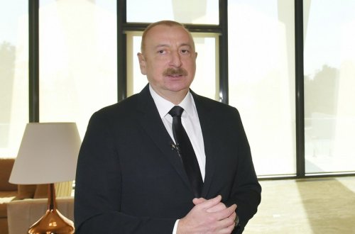 İlham Əliyev: Hər il biz Xəzər dənizinin getdikcə daha da dayazlaşmasının şahidi oluruq