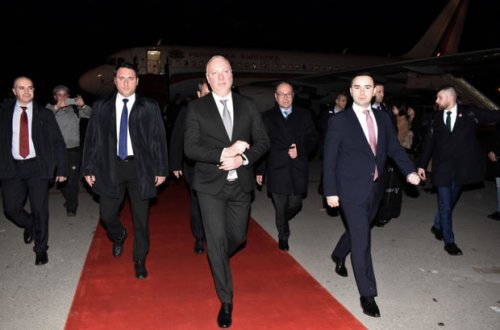 Bolqarıstan parlamentinin sədri Azərbaycana rəsmi səfərə gəlib - FOTO