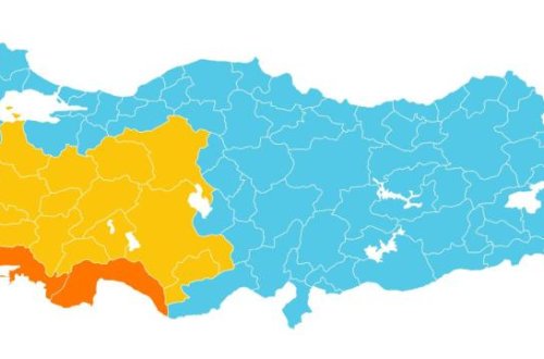 Türkiyənin 16 şəhərinə XƏBƏRDARLIQ