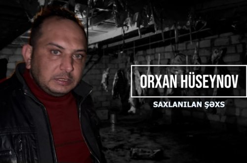 Polis ölü at və eşşək əti satan şəxsi saxlayıb