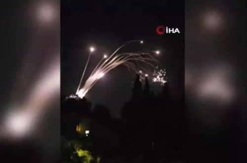 Livandan İsrailə 30-a yaxın raket atılıb