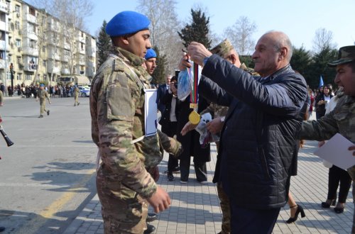 Mingəçevirdə “Zəfərə aparan yol” adlı hərbi-vətənpərvərlik tədbiri keçirilib