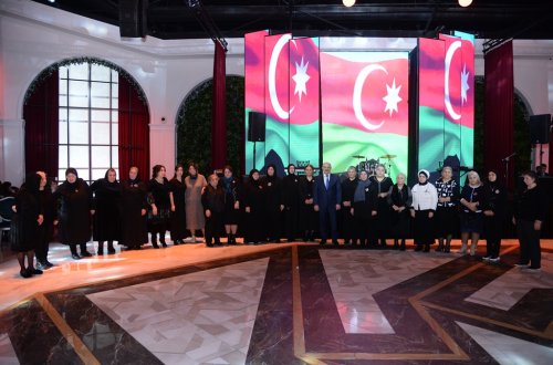 Nəsimi rayonunda “8 Mart - Beynəlxalq Qadınlar Günü” münasibətilə Ulu Öndər Heydər Əliyev və Azərbaycan cəmiyyətinin inkişafında qadınların rolu adlı  tədbir keçirilib