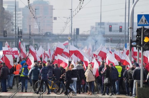 Varşavada iğtişaşlar zamanı 50-dən çox şəxs saxlanılıb