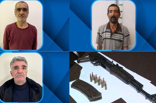 Sabunçu rayonunda silahlı şəxslər saxlanılıblar