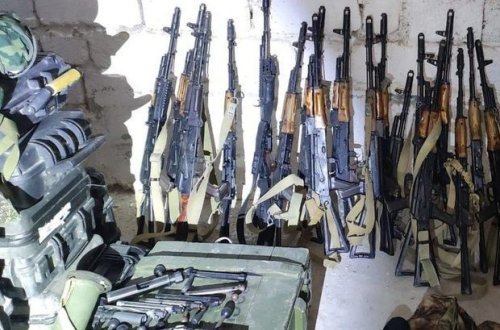 Xankəndidə silah-sursat aşkarlanıb