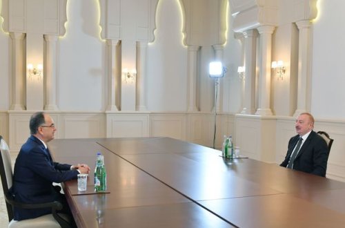 İlham Əliyev Albaniya prezidenti ilə görüşdü - YENİLƏNİB + FOTO