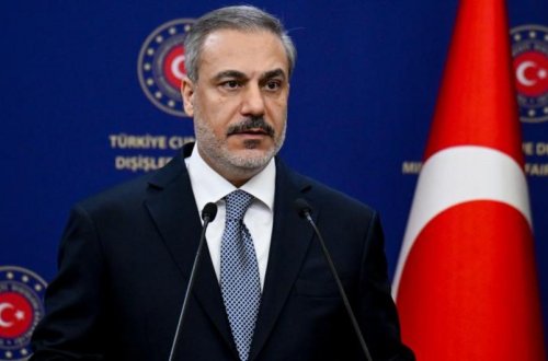 Hakan Fidan Azərbaycanda səfərdədir