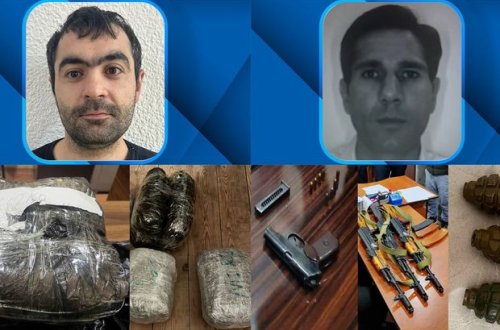 Xətai rayonunda saxlanılan narkokuryerlərdə 10 kq marixuana aşkar edilib - VİDEO