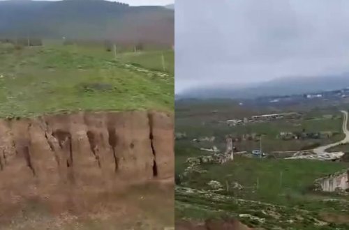 Xocavənd rayonunun Əmirallar kəndindən son görüntülər - VİDEO