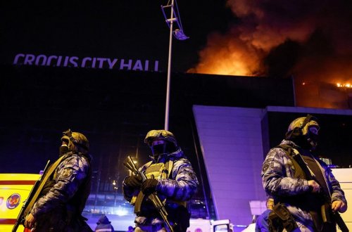 “Krokus siti holl”dakı terror aktını törədənlərin kimliyi hələ də bəlli deyil