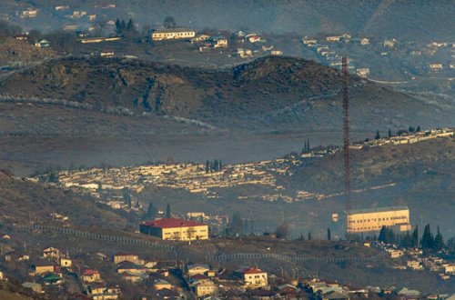 Xankəndi məktəbində türklərə qarşı nifrət yazıları - FOTO