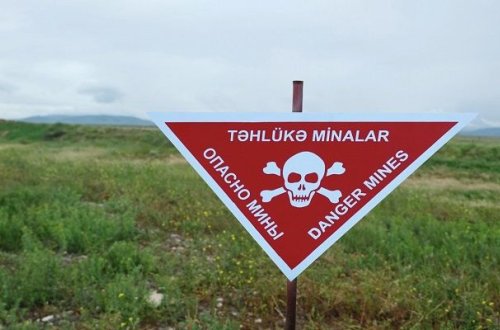 İşğaldan azad olunan ərazilərdə ötən həftə 33 mina aşkarlanıb