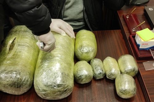 Keçmiş məhkum 12 kiloqram narkotiklə ələ keçdi - FOTO