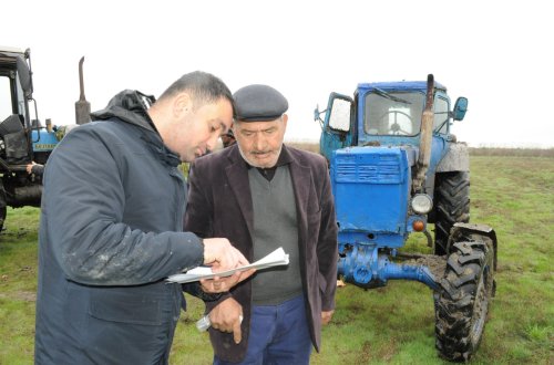 Aqrar Sığorta Fondu Neftçalada əkin sahələrində subasma halları ilə bağlı zərər dəyərləndirməsinə başlayıb