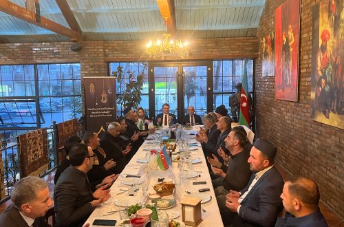 Düputat Ağdaşda “Azərbaycan multikultural dəyərlərə sadiqdir” mövzusunda görüş keçirib