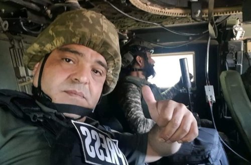 Azərbaycanlı jurnalist Ukraynada vəfat etdi (FOTO)