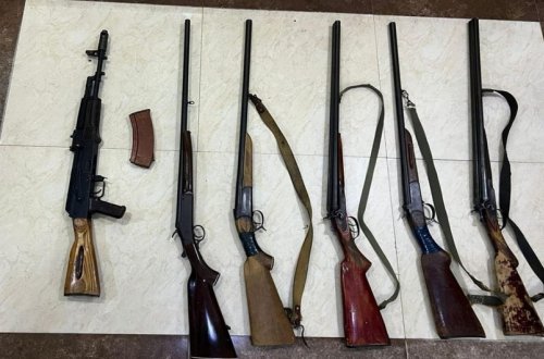 Xankəndidə silah və sursatlar aşkarlanıb