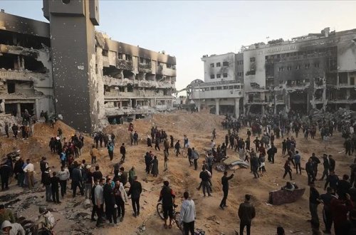 İsrail ordusu Şifa xəstəxanasını tamamilə yerlə-yeksan edərək geri çəkildi