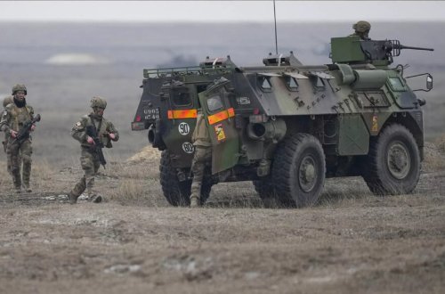 Fransa Ukraynaya yüzlərlə zirehli texnika və hava hücumundan müdafiə sistemi göndərəcək