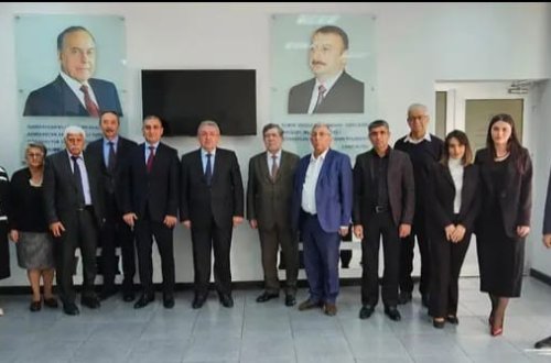 Mingəçevir Dövlət Universitetinin rektoru Şahin Bayramovun başçılıq etdiyi nümayəndə heyəti Riyaziyyat və Mexanika İnstitutunda olublar