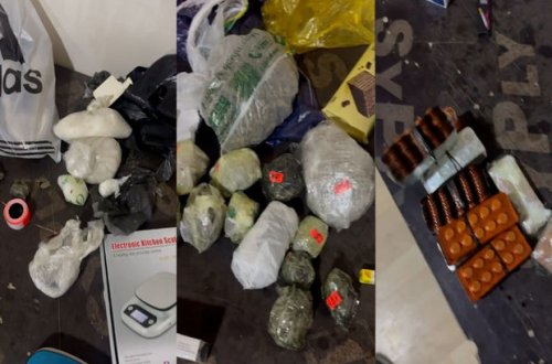 Narkokuryerlərdən iki kiloqram narkotik vasitə və 830 ədəd həb götürülüb - FOTO/VİDEO