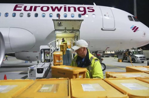 Almaniya təyyarə ilə poçt göndərməyi dayandırdı