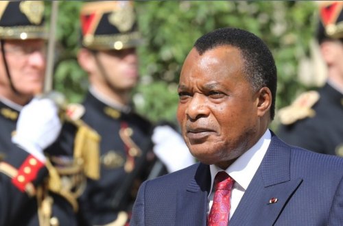 Konqo Prezidentinin rəsmi qarşılanma mərasimi olub