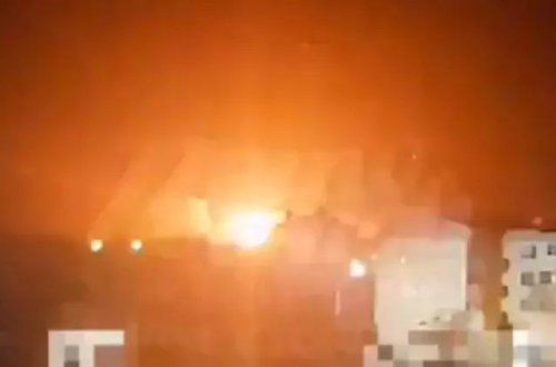 Ukrayna Rusiya bazasını dronlarla vurub