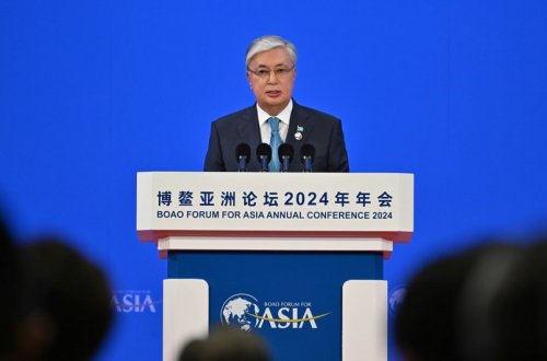 Qazaxıstan Prezidenti Özbəkistanda səfərdədir