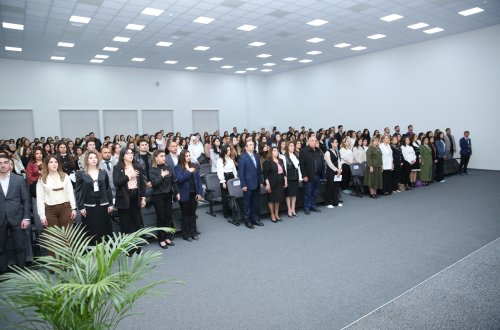 Gəncə şəhərində “Yaşıl dünya naminən həmrəylik ili” çərçivəsində konfrans keçirilib